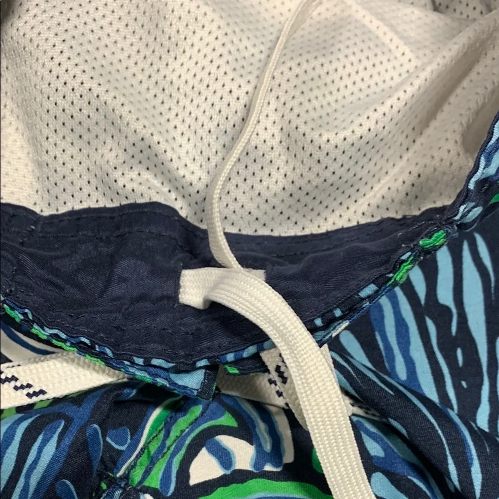 Tropical Blue and‎ Green Swim Shorts Childrens Place 7/8 - M - 4201